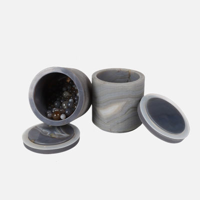 품질  Hard 100ml - 5L Lab Ball Mill Jars Agate Grinding With Lid 공장