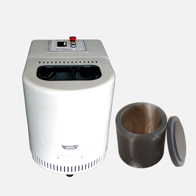 마노 가는 단지를 가진 4L 670rpm 토양 분말 소형 실험실 공 선반 기계